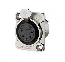 Разъем Roxtone RX5FD-NT 5-pin XLR female (мама) - JCS.UA Разъем Roxtone RX5FD-NT 5-pin XLR female (мама) - JCS.UA
