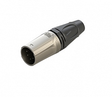 Разъем Roxtone RX5M-NT XLR male (папа) - JCS.UA Разъем Roxtone RX5M-NT XLR male (папа) - JCS.UA
